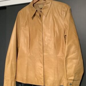 Gorgeous Caslon Leather Jacket